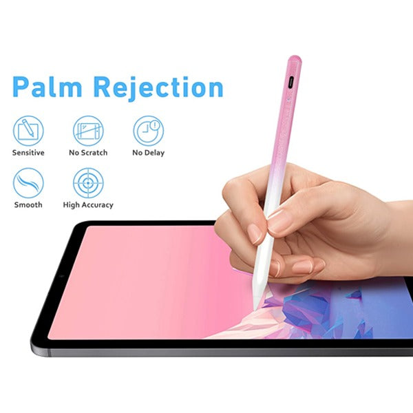 LZEL Protouch Neo iPad Pencil With Palm Rejection | Pink/White