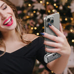 بطارية شحن متنقلة Power Pod Luxe بتصميم ألماسي من أسلي جلوبال سعة 5000 مللي أمبير مع كيبل Lightning مدمج PD| أبيض