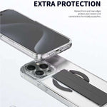 Asli Global iPhone 15 Pro Max Silicone Grip & MagSafe Case | Black