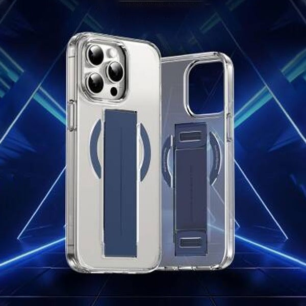 Asli Global iPhone 15 Pro Silicone Grip & Magsafe Case | Dark Blue