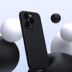 Asli Global iPhone 15 Pro Max Silicone MagSafe Cover | Black