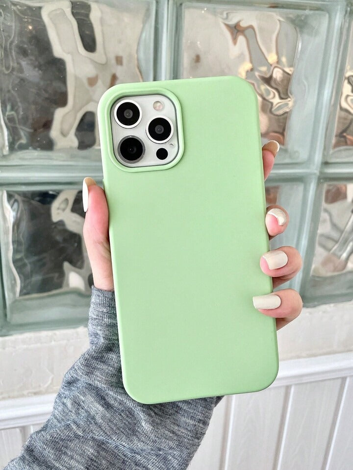 Asli Global iPhone 15 Pro Silicone Magsafe Cover | Light Green