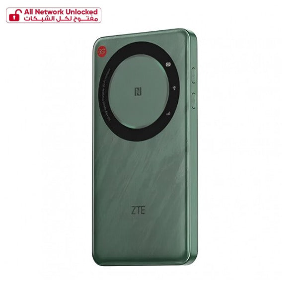 U30 Air 5G راوتر واي فاي محمول منZTE مفتوح لكل الشبكات بسعة 4500 مللي أمبير | أخضر