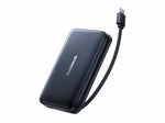 Baseus PicoGo AM61 Qi2.2 Magnetic Power Bank with Built-in Cable 10000mAh 45W | Cosmic Black