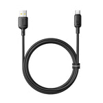 Baseus Silky Fast Charging Cable USB-A to USB-C 1m | Cluster Black