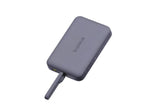 بايسوس إنيرفيل FM11 باور بانك لاسلكي مغناطيسي 15W مع كبيل USB-C مدمج 10000mAh 30W | اسود