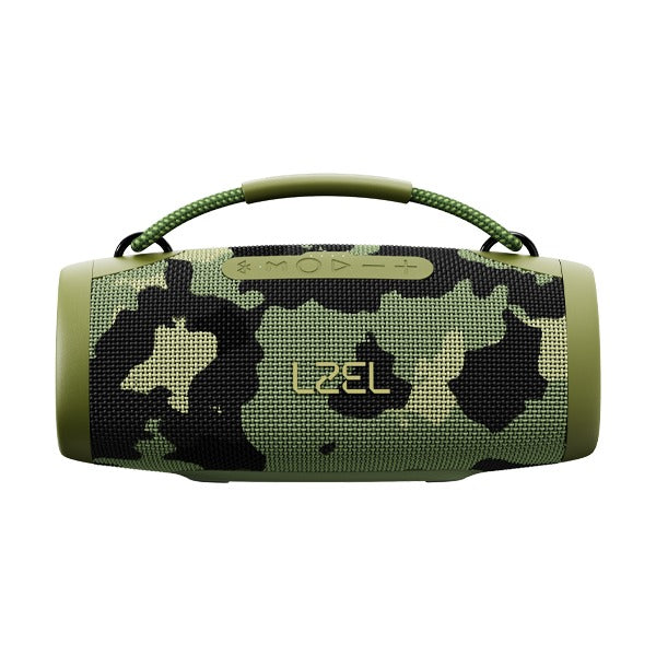 LZEL Aquilasonus Pro Portable Waterproof Bluetooth Speaker With RGB Lights | Camo