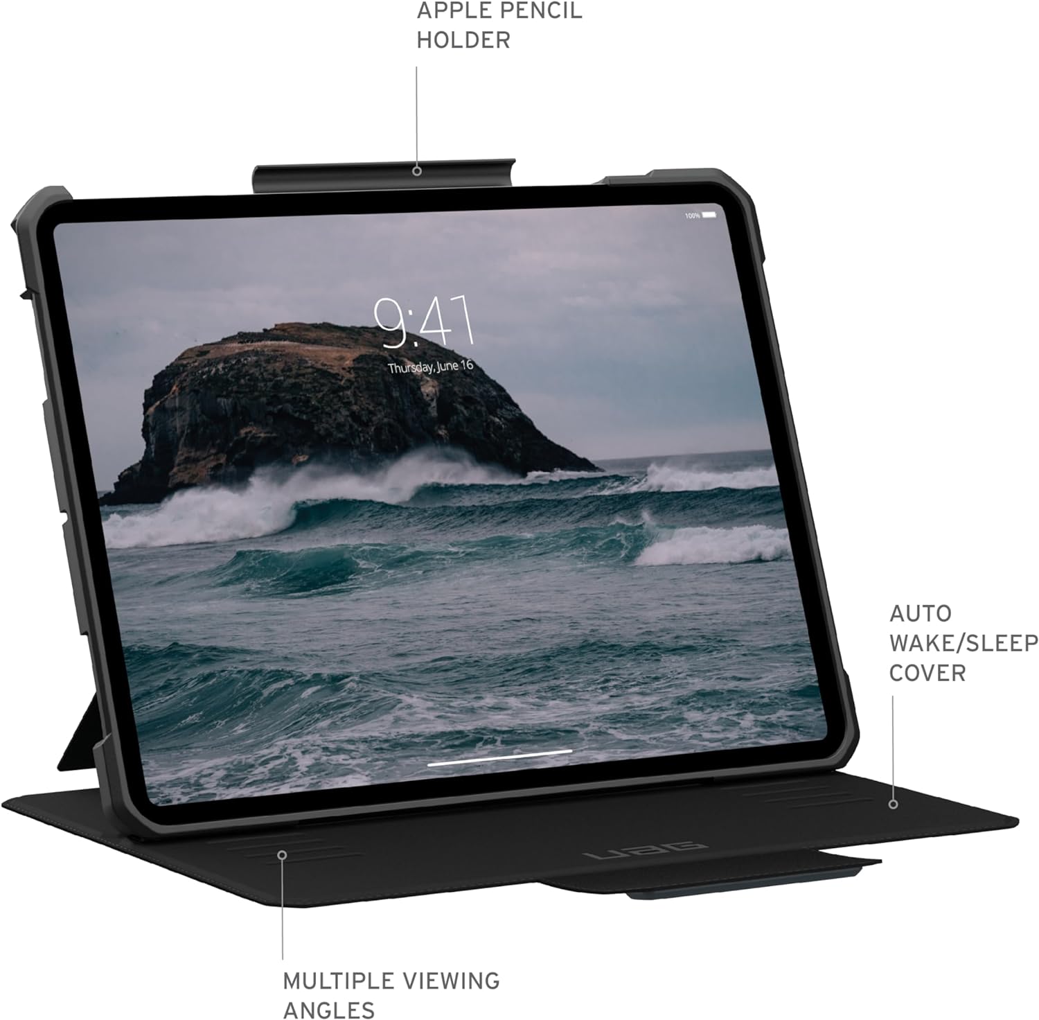 كڤر حماية Metropolis SE آيباد برو 11 بوصة 2024 ( M4 ) من UAG | أزرق