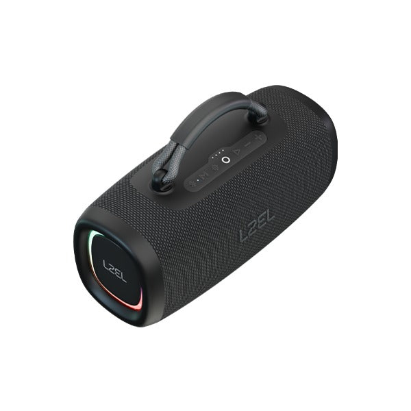 LZEL Aquilasonus Max Portable Waterproof Bluetooth Speaker With RGB Lights | Black