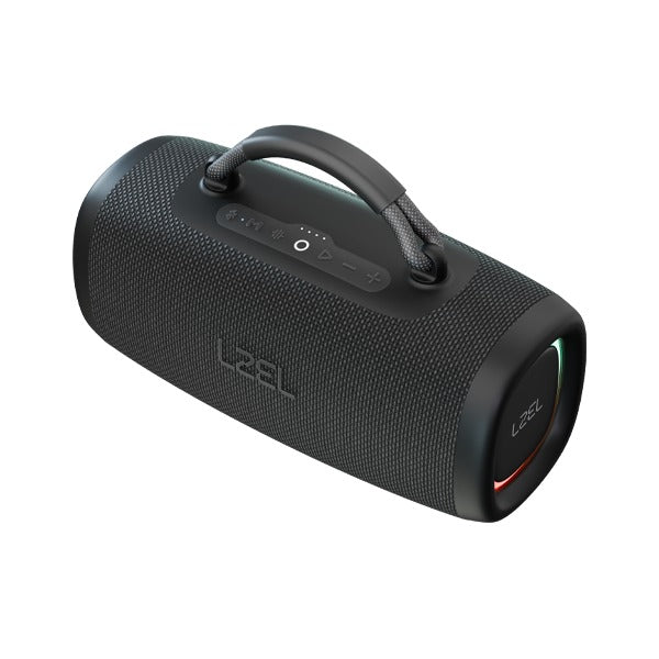 LZEL Aquilasonus Max Portable Waterproof Bluetooth Speaker With RGB Lights | Black