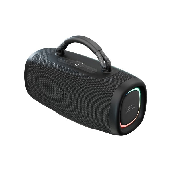 LZEL Aquilasonus Max Portable Waterproof Bluetooth Speaker With RGB Lights | Black