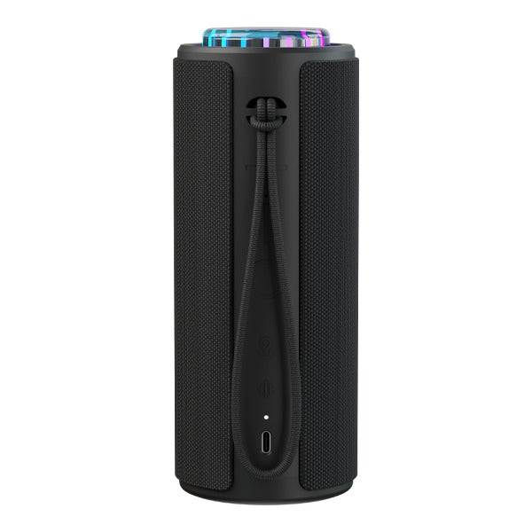 LZEL Aquilasonus Elite Waterproof  Portable Bluetooth Speaker With Vibe Lights | Black