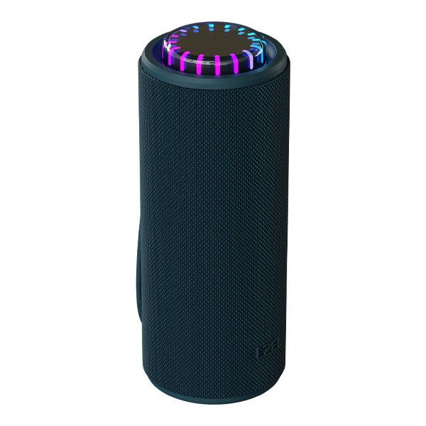 LZEL Aquilasonus Elite Portable Bluetooth Speaker With Vibe Lights | Blue