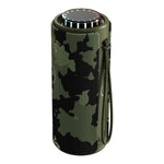 LZEL Aquilasonus Elite Waterproof Portable Bluetooth Speaker With Vibe Lights | camouflage