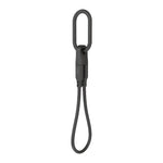 LZEL Celeris Powerzip 60w USB-C To USB-C Keychain Cable 20cm | Black
