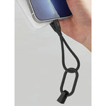 LZEL Celeris Powerzip 60w USB-C To USB-C Keychain Cable 20cm | Black