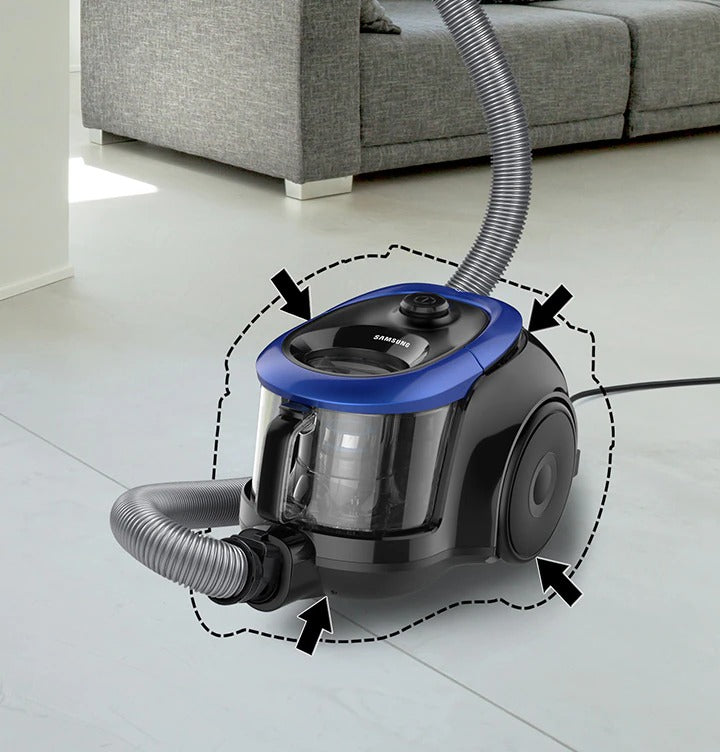 Samsung Cannister 1.5L 1800W Bagless Vacuum Cleaner| VC18M2120SB