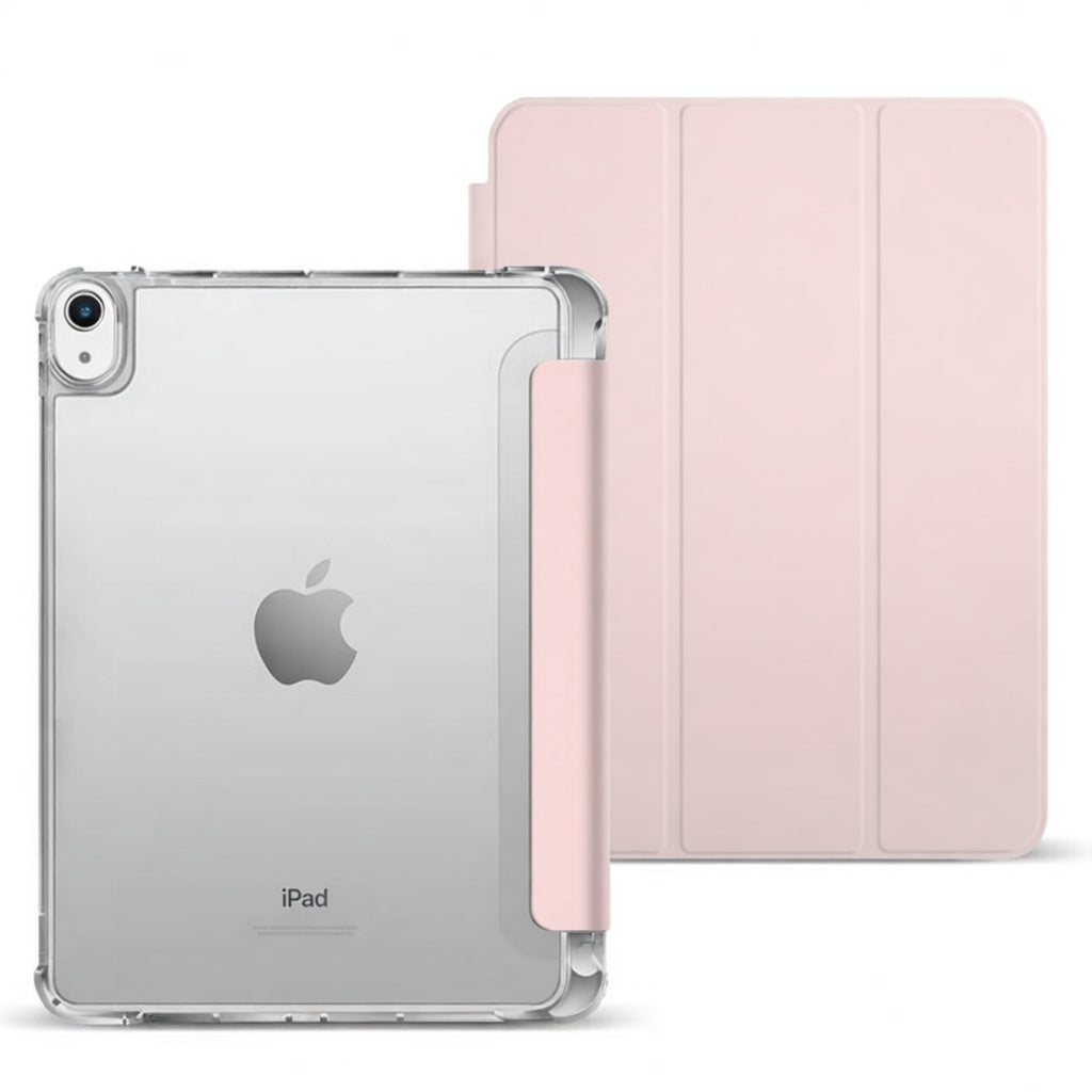 LZEL Imperium Trifolio Smart Folio Case for iPad 10.9" / 11" (A16-2025) Transparent Back
