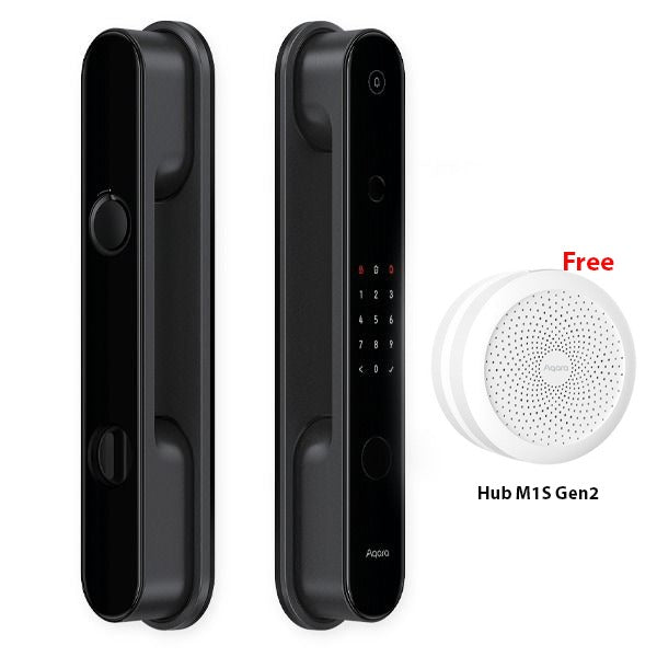 قفل الباب الذكي من اكارا D100 AD012GLB01 