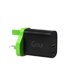 Goui MINI 20+D Wall Charger Black | G-MINI20W-K