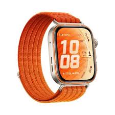 HUAWEI Watch Fit 5 Pro + Bundle Offer | Gradient Orange Nylon Strap