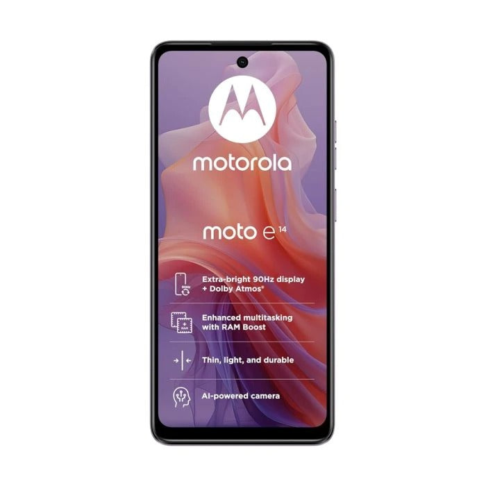 Motorola Moto E14 - 64GB - 2GB RAM - 6.56 inch | Purple