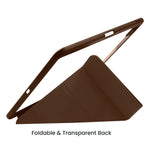 LZEL iPad 10.9" Leather Smart Imperium Folio Series Case | Brown