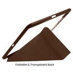 LZEL iPad Pro 13" Leather Smart Imperium Folio Series Case | Brown