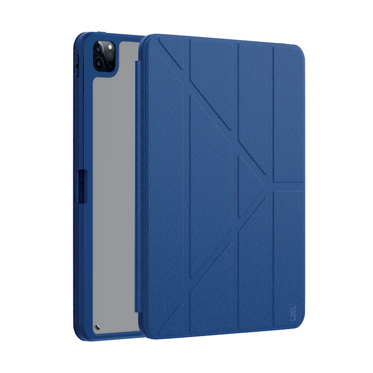 LZEL iPad Pro 13" Leather Smart Imperium Folio Series Case