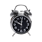 ساعة منبه جيباس بمسمارين – فضي كرومي