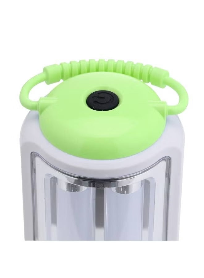 فانوس طوارئ LED قابل للشحن Olsenmark OME2829 – 30 لمبة LED، وضعيتان للسرعة، حماية من الشحن الزائد، محمول وخفيف مع مقبض حمل