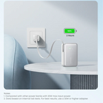 Anker Nano Power Bank 10,000mAh – 45W Fast Charging with Built-in USB-C Cable | White