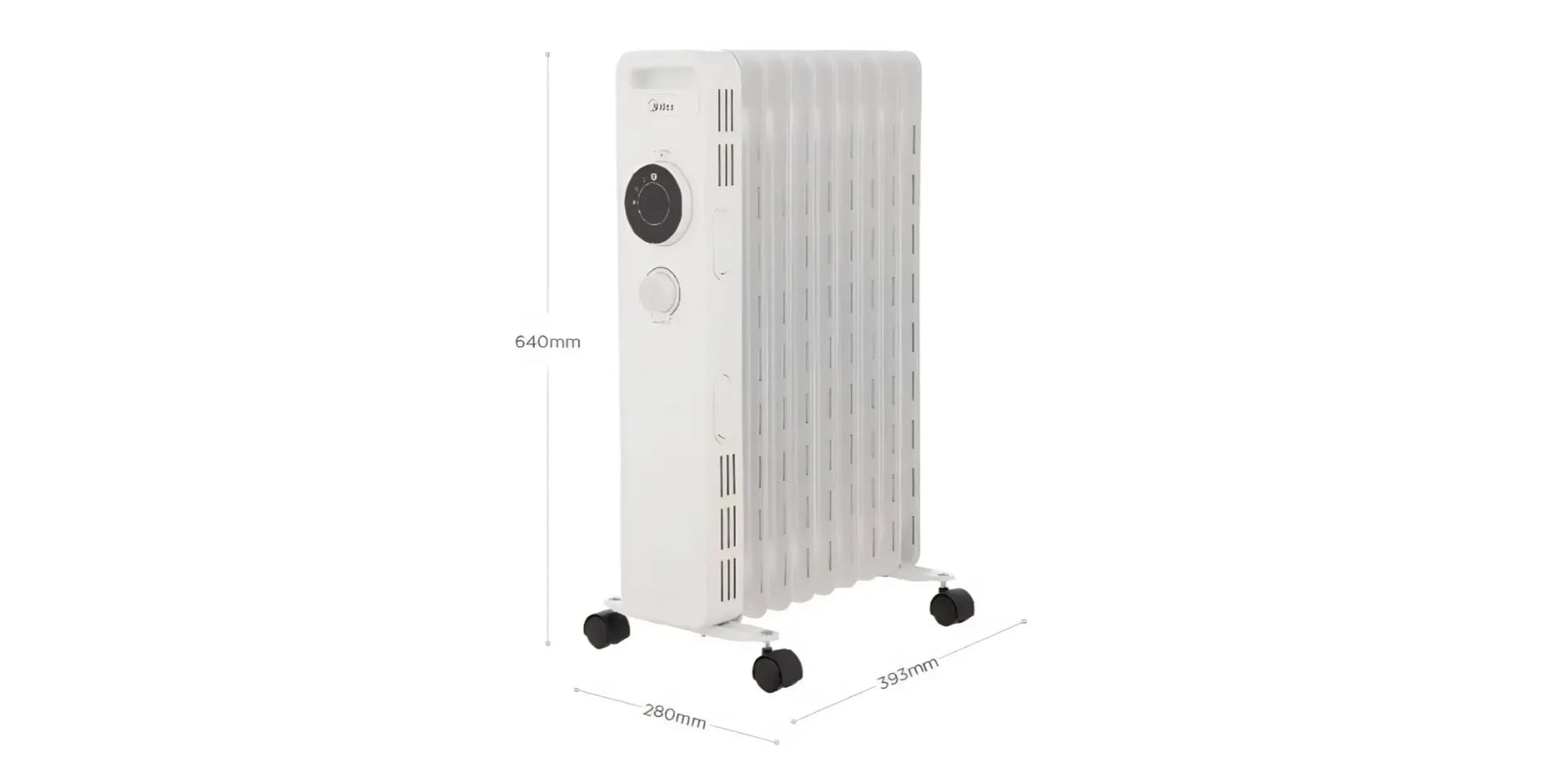 Midea Oil Filler Heater - 9 Fins