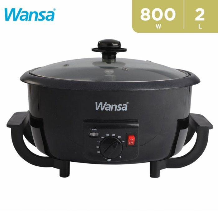 Wansa Coffee Roaster with Pop Corn Maker 800W 2L