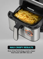 Geepas Digital Air Fryer 5L Touch Screen Vortex Timer 50-200°C