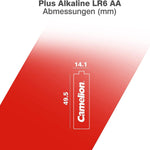 بطاريات Camelion AA 1.5 فولت عبوة 2 متعددة الألوان