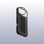 UNIQ Hybrid Heldro Pro MagClick Case with Camera Stand for iPhone 17 Pro | Dallas Black