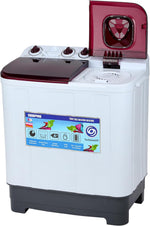 غسالة جيباس نص أوتوماتيك 7 كجم – حوض مزدوج مع تحكم كامل بالمقابض