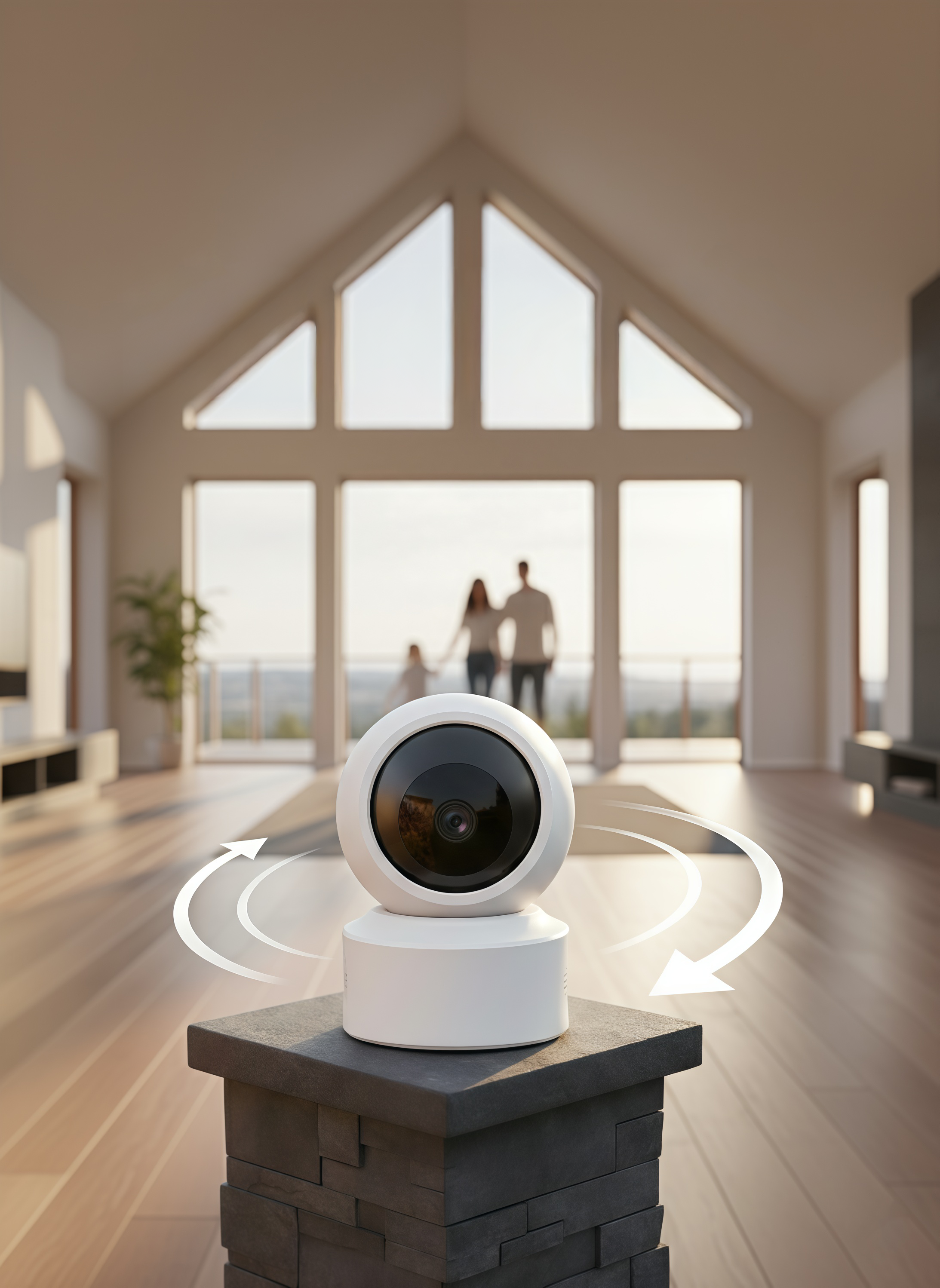 كاميرا من أسلي جلوبال EVOCAM بدوران 355 درجة ودقة تصوير عالية مع رؤية ليلية ملونة