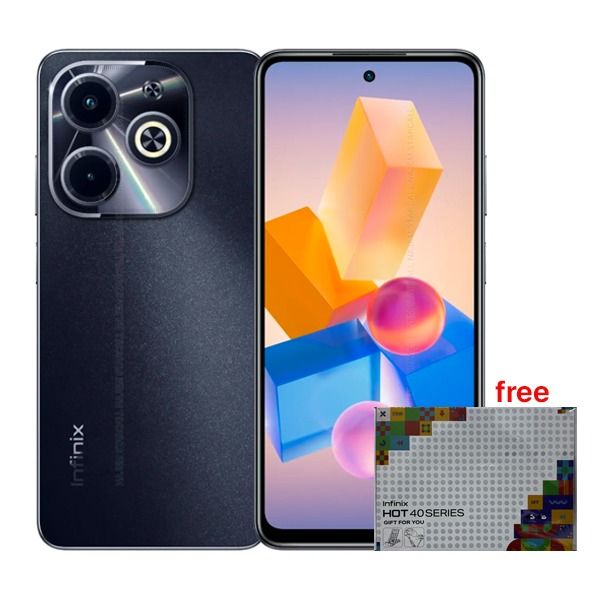 Infinix Hot 40i 128GB 4GB Ram - Black