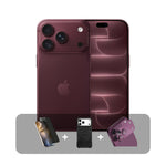 هاتف Apple iPhone 18 Pro Max - سعة 1 تيرابايت- شاشة 6.9 بوصة - شريحتي eSIM (نسخة الشرق الأوسط) + عرض الباندل | عنابي