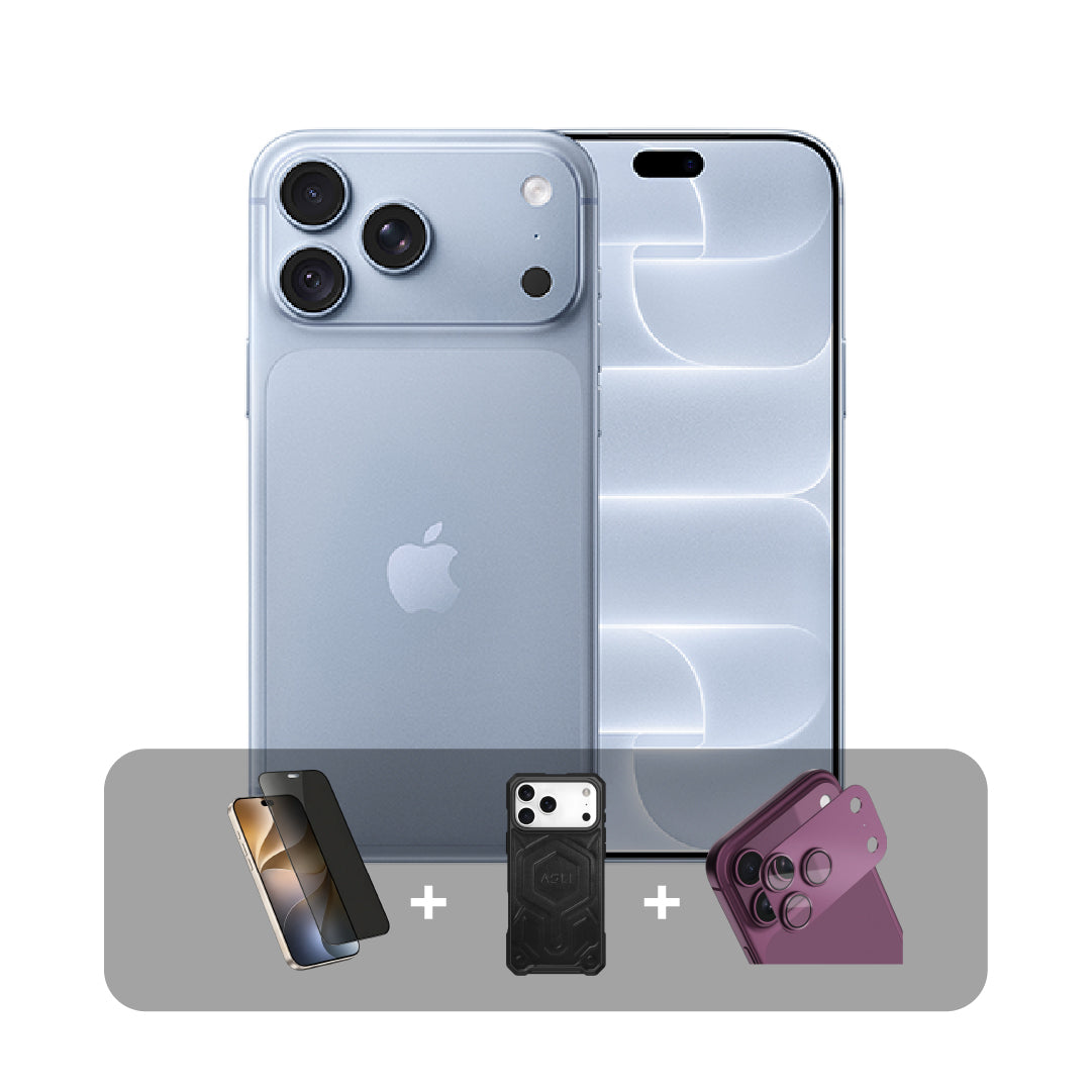 Apple iPhone 18 Pro - 1TB - 6.3 inch - Dual eSim (Middle East Version) + Bundle offer | Blue