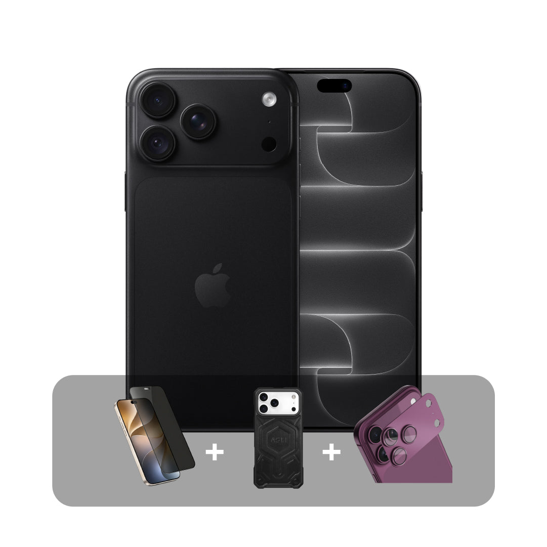 Apple iPhone 18 Pro - 256GB - 6.3 inch - Dual eSim (Middle East Version) + Bundle Offer | Black