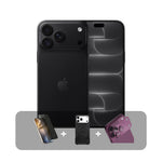 هاتف Apple iPhone 18 Pro Max - سعة 256 جيجابايت - شاشة 6.9 بوصة - شريحتي eSIM (نسخة الشرق الأوسط) + عرض الباندل | أسود