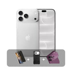 هاتف Apple iPhone 18 Pro Max - سعة 512 جيجابايت - شاشة 6.9 بوصة - شريحتي eSIM (نسخة الشرق الأوسط) + عرض الباندل | فضي