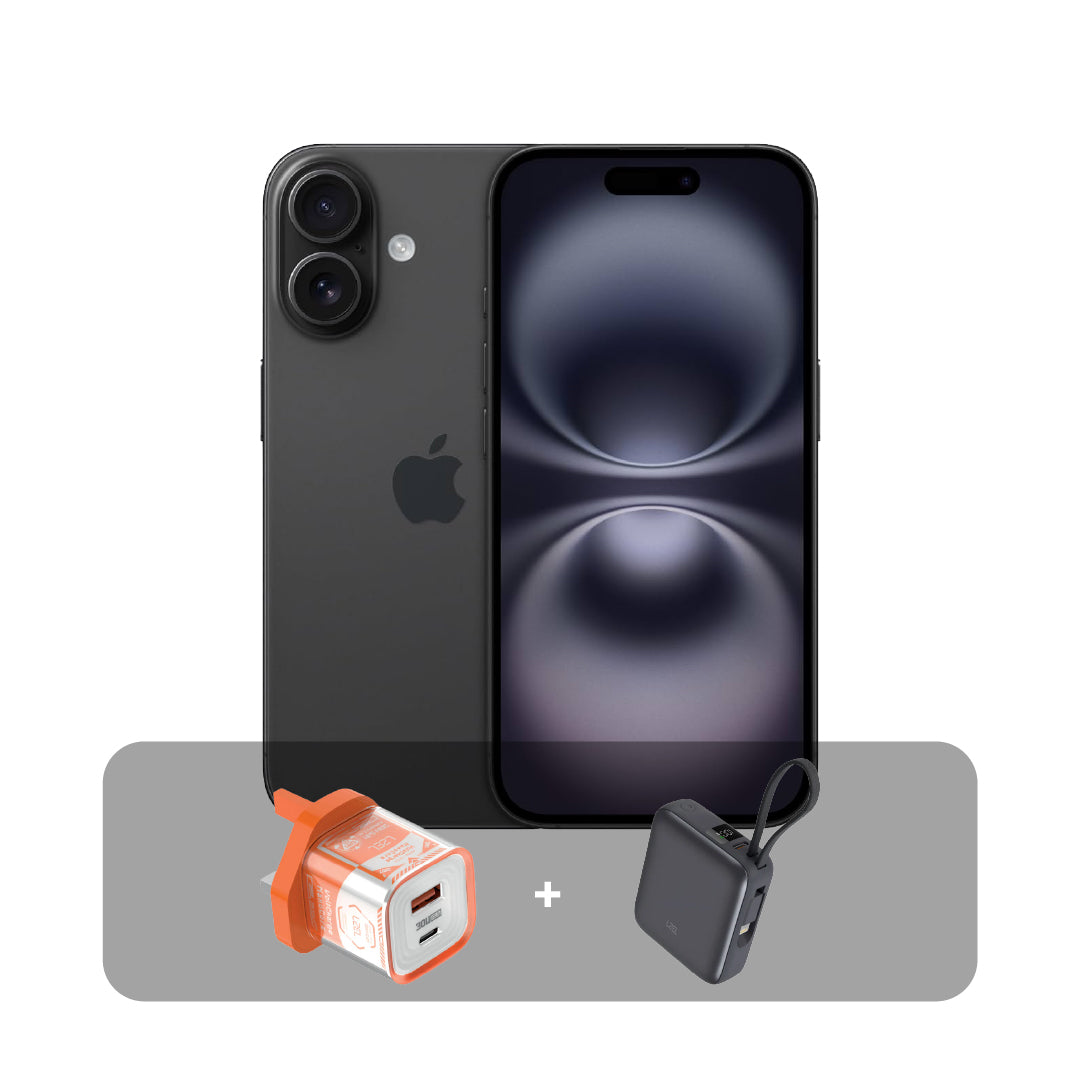 Apple iPhone 16 128GB 6.1 inch + Bundle Offer | Black