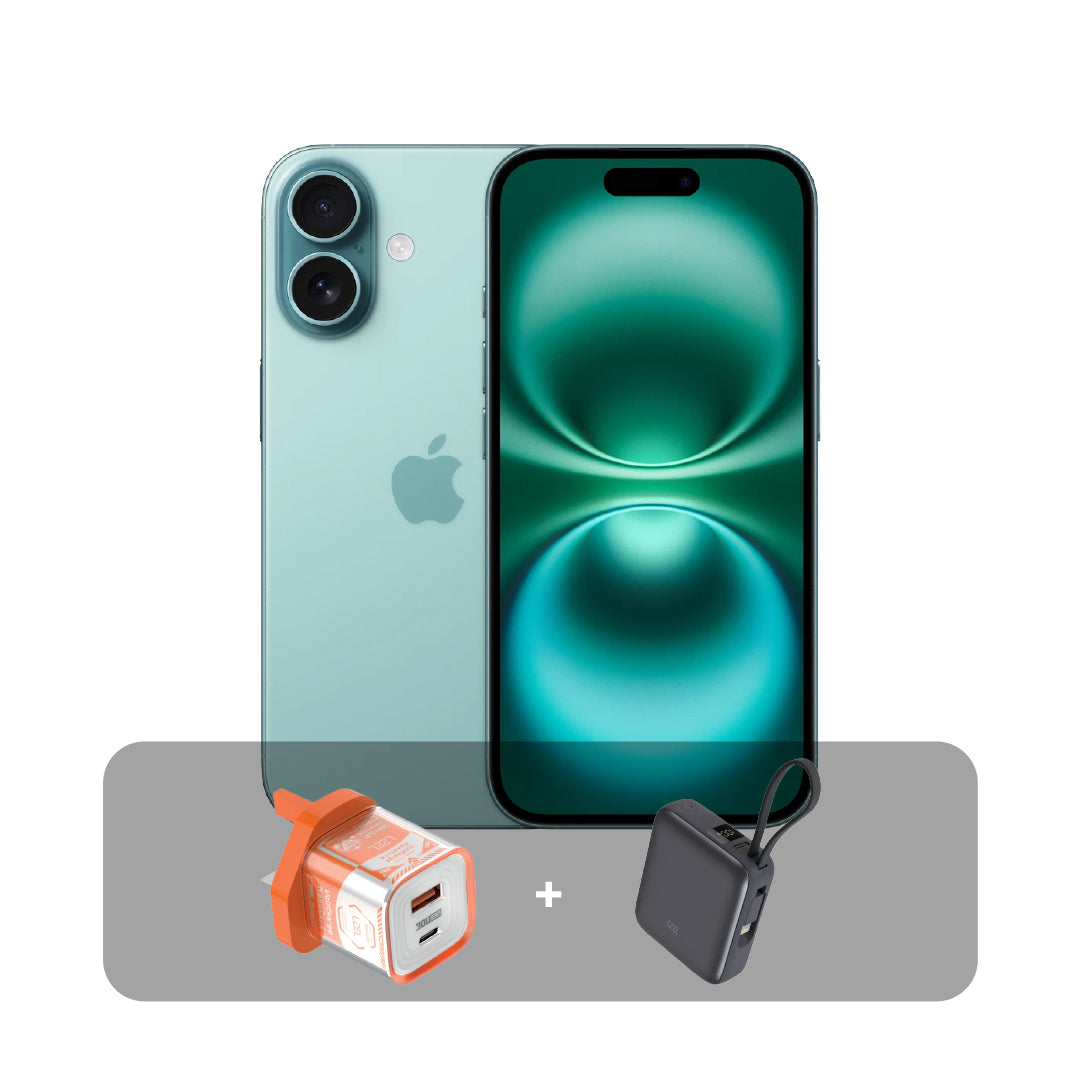 Apple iPhone 16 128GB 6.1 inch + Bundle Offer | Teal