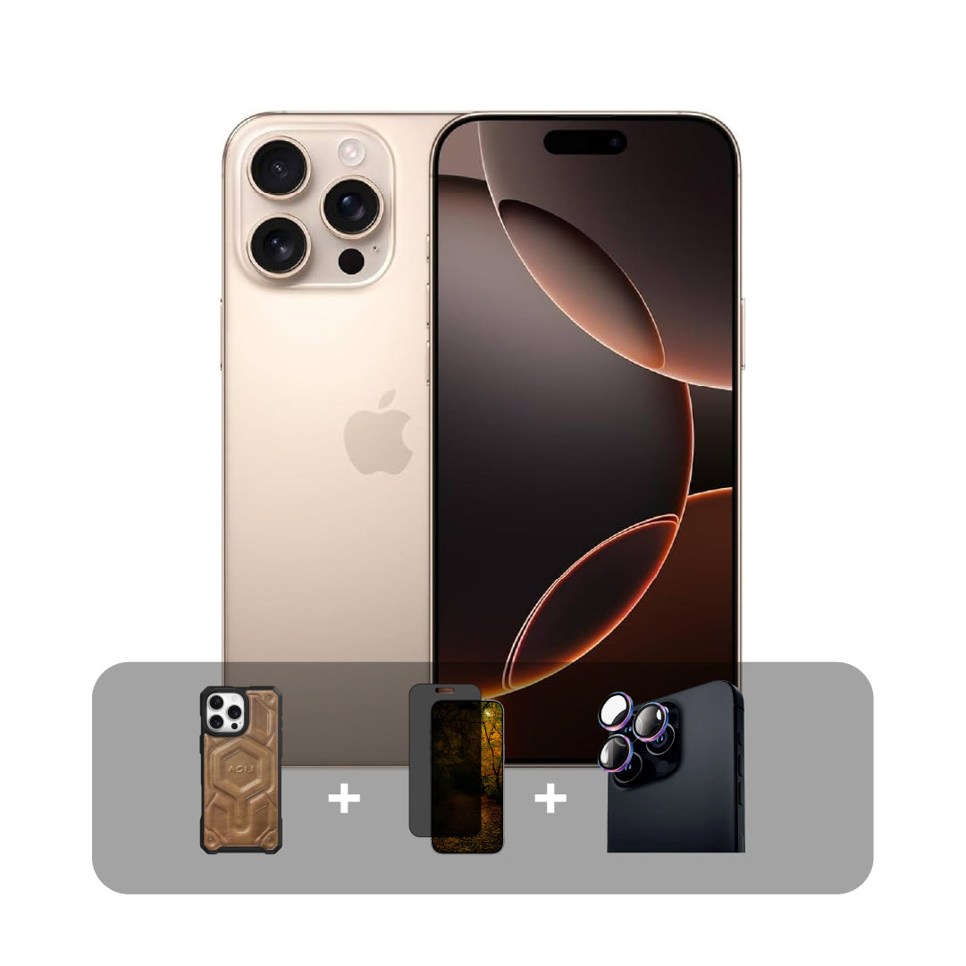 Apple iPhone 16 Pro Max 256GB 6.9 inch + Bundle Offer | Desert Titanium