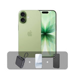 آيفون 17 من أبل – سعة 512GB - شاشة 6.3 بوصة - يدعم شريحتي eSIM (نسخة الشرق الأوسط) + عرض الباندل | أخضر