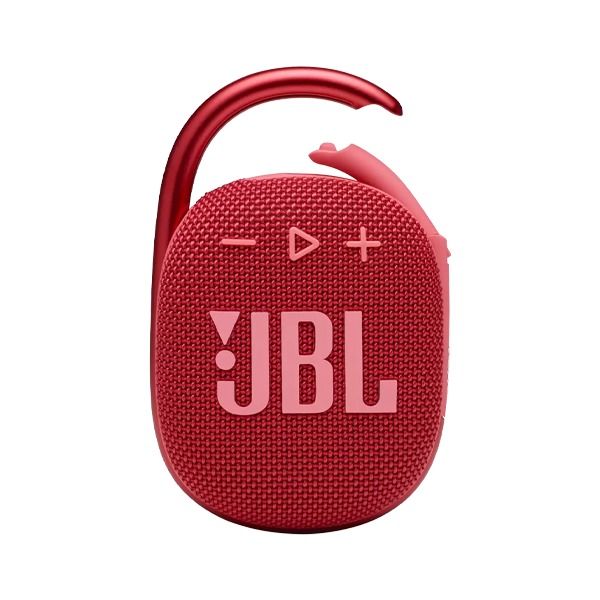 مكبر صوت جيه بي ال كليب 4 مقاوم للماء وقابل للحمل - أحمر | JBLCLIP4RED